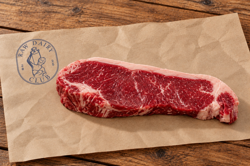 Grass-Fed NY Strip Steak - Fort McCoy Ranch