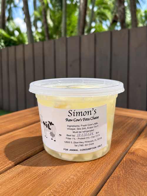 Feta Cheese (Cow) 8 oz. - Simon's Farm