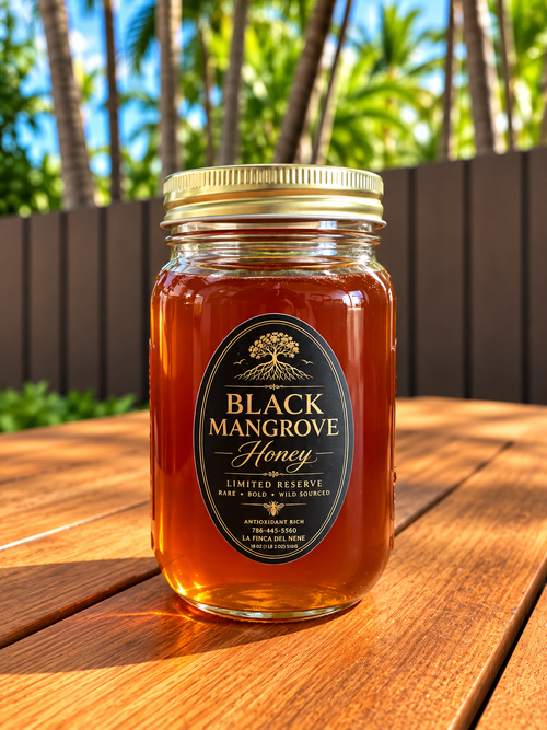 Raw Black Mangrove Honey 18 oz. - La Finca del Nene
