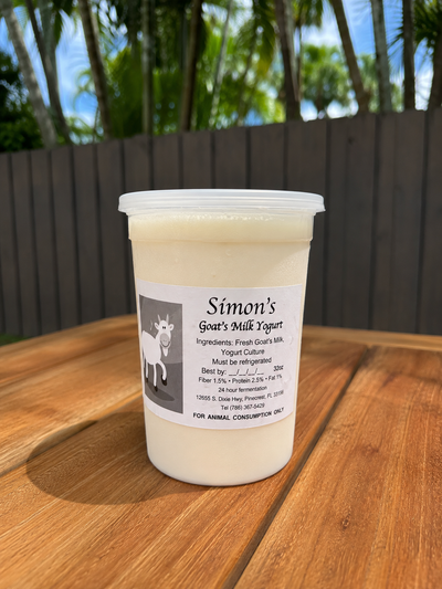 Yogurt (Goat, A2) 1 qt. - Simon's Farm