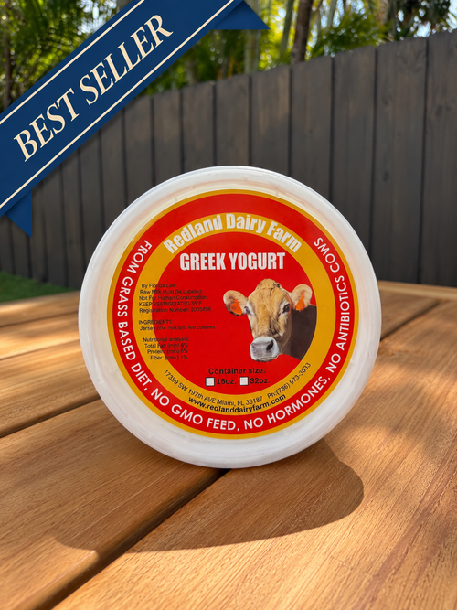 Greek Yogurt (Cow, A2) 1 qt. - Redland Dairy Farm