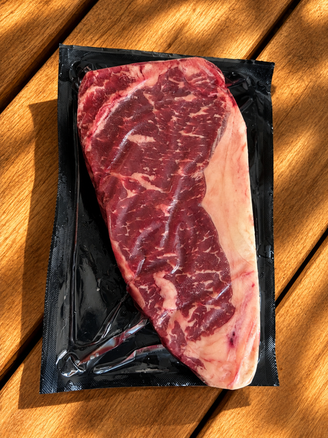 Grass-Fed NY Strip Steak - Fort McCoy Ranch