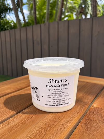 Yogurt (Cow) 1 pint - Simon's Farm