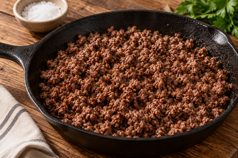Grass-Fed Ground Beef 90/10 - Fort McCoy Ranch
