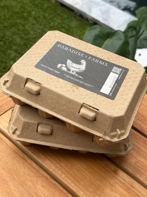 Pasture-Raised Eggs (1 Dozen) - Paradise Farms