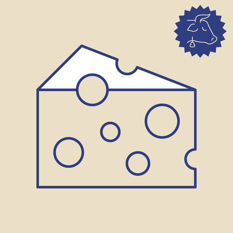 Sharp Cheddar Cheese (Cow) 8 oz. - Paradise Farms