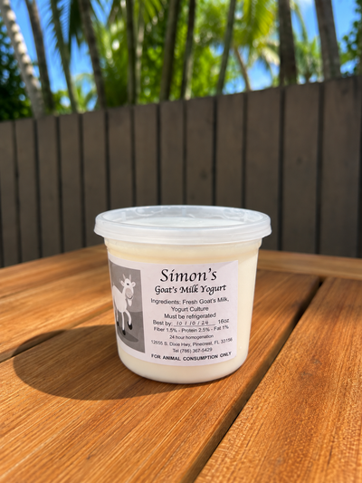 Yogurt (Goat, A2) 1 pint. - Simon's Farm