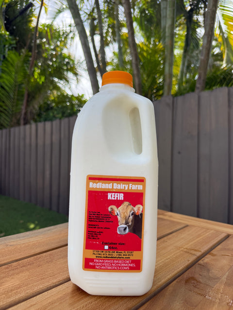 Kefir (Cow) 1/2 gal. - Redland Dairy Farm (Wholesale)
