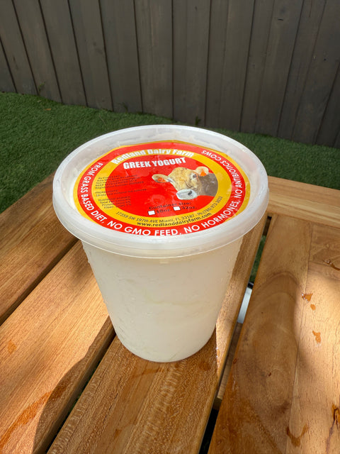 Greek Yogurt (Cow) 1 qt. - Redland Dairy Farm