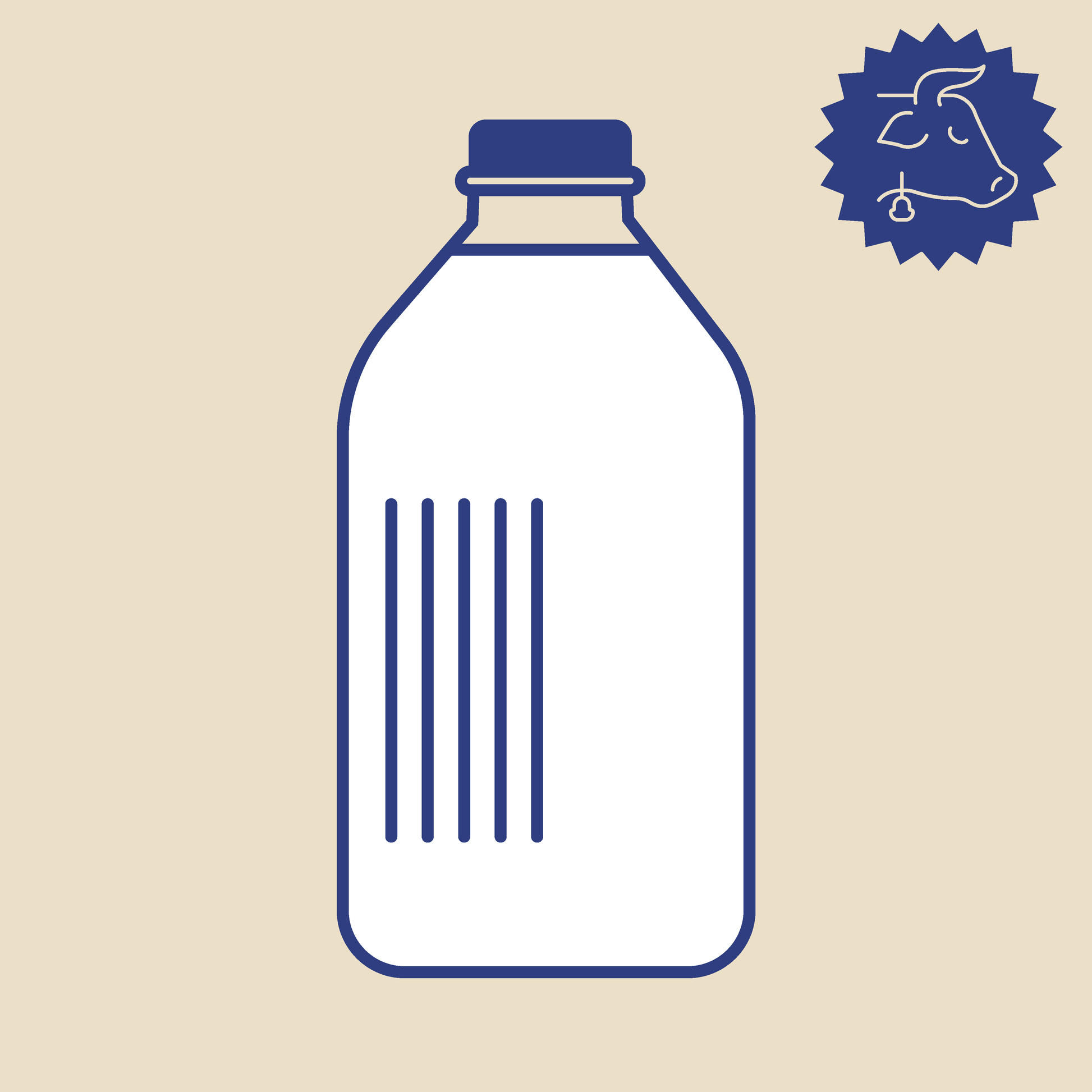 Chocolate Milk (Cow) 1/2 gal. - Alday Farm