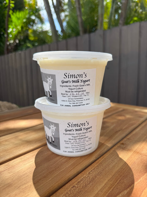 Yogurt (Goat) 1 qt. - Simon's Farm