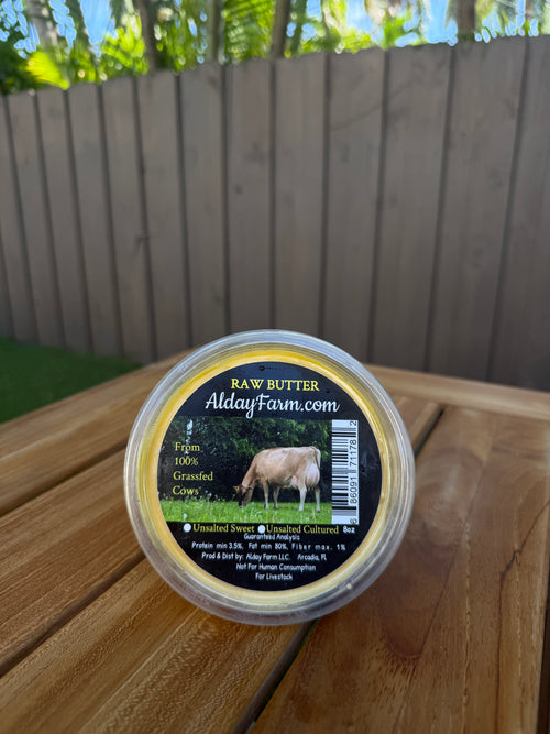 Butter (Cow) 8 oz. - Alday Farm
