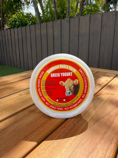 Greek Yogurt (Cow) 1 qt. - Redland Dairy Farm