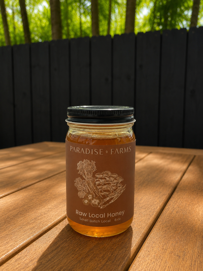 Raw Local Honey 10.5 oz. - Paradise Farms