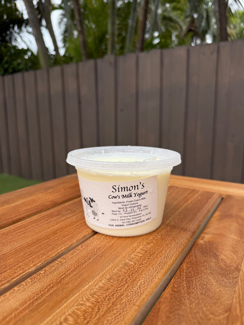 Yogurt (Cow) 1 pint - Simon's Farm