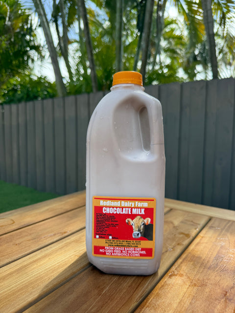 Chocolate Milk (Cow) 1/2 gal. - Redland Dairy Farm